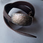 Blacksmith's Belt Buckle Canadian Hand Forged Hypoallergenic Buckle Stainless Steel Bronze UNIsex Jean Buckle for 1.5" Belt and Gift Bag