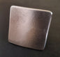 Belt & Buckle Set For Jeans, Square Bronze Wood Grain Belt Buckle, Your Belt Colour Choice, Unisex Gifts, Forged Stainless and 1.5" Belt