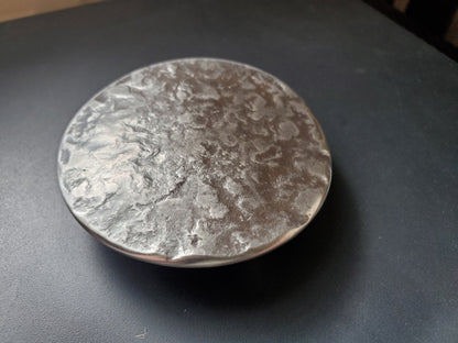 Bronze Anniversary Round Belt & Buckle Hand Forged Buckle Hypoallergenic Stainless Steel Buckle Dress Buckle with Leather Belt for Moms