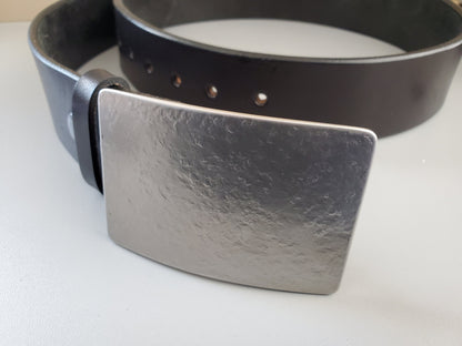 2" Wide Belt with Hand Forged Belt Buckle, 5 Belt Colour Choices