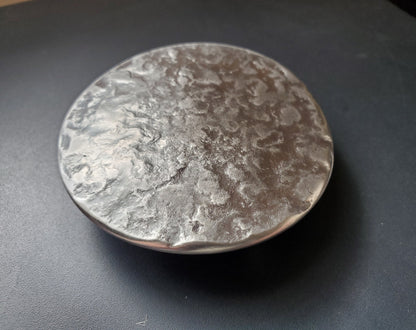 Solar Eclipse Hand Forged Buckle Round Belt Buckle Hypoallergenic Buckle Gift for Her Stainless Steel Buckle Dress Buckle Blue Jean Buckle