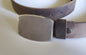Hip Belt & Buckle, Blue Jean Buckle and Belt, Canadian Hand Forged, Hypoallergenic Accessories, Stainless Steel Buckle and Leather Belt