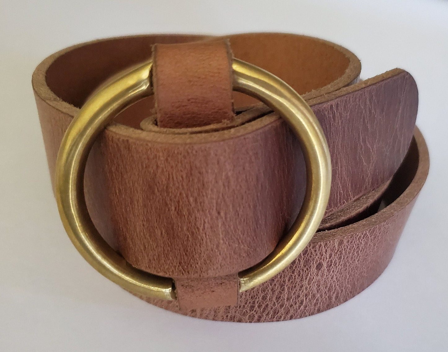 Art Deco Belt Buckle, Ladies Round, Friction Fit, No Hole Belt, Dress Belt & Buckle, Ladies Brass or Silver Buckle, Poncho, Coat Belt Buckle