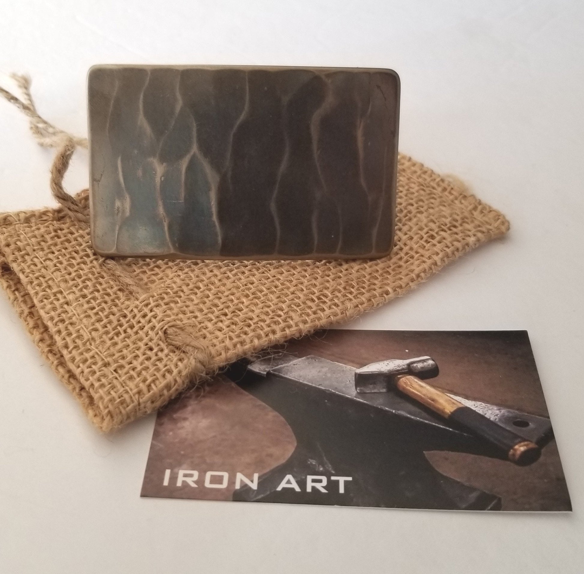 Bronze Anniversary, Wood Grain Belt & Buckle For Jean,Gift, Hand Forged Stainless Steel Buckle For 1-1/2" Leather Belt,