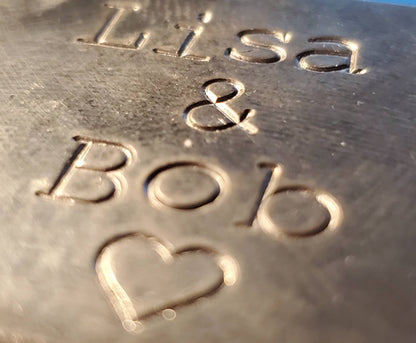 Personalize Any Buckle Anniversary Wedding Hearts Customize Your Gift Using This Listing Personal Message On Buckles Unique Keepsakes