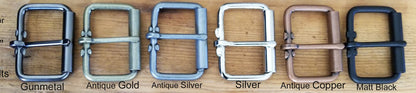 Leather Belt & Buckle Custom Cut Belt Unisex Groom and Groomsmen's Gift 1-1/2" Belt w/ snaps for Jeans Your Belt and Buckle Colour Choice