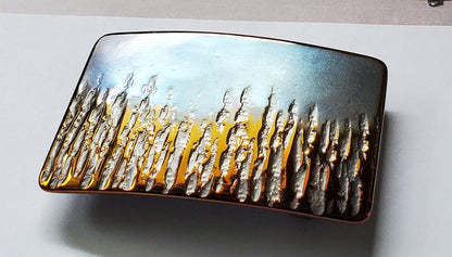 California Firefighter Thank You Gift Hand Forged in Fire Stainless Steel Hypoallergenic For 1.5" Jean Work Wear Accessory