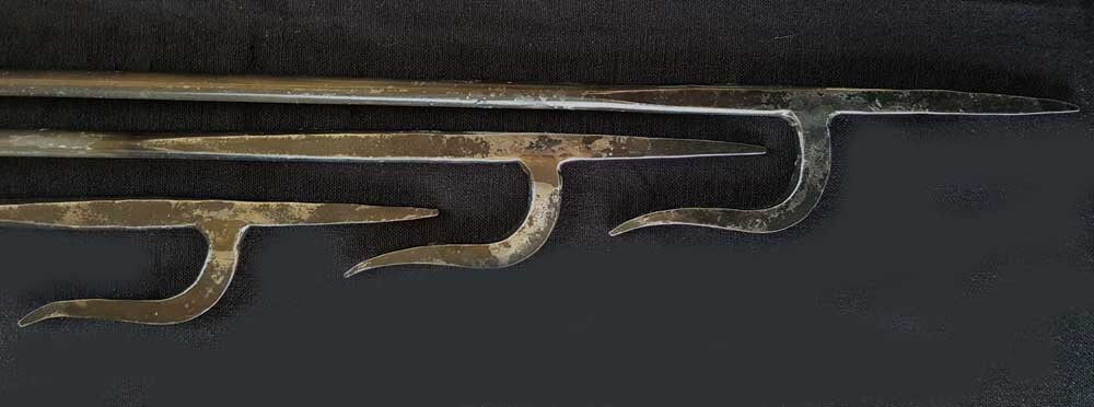 Fire Poker Hand Forged Fireplace Accessories Signed by Artist Robert Aucoin Customize with Initial Fire Pit Poker Custom Length Housewarming