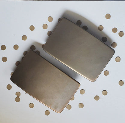 Belt Buckle For Jeans, Silver or Bronze Hand Forged Buckle Stainless Steel Buckle fits 1-1/2" Belt for Jeans Guy or Gals Gift Back to School