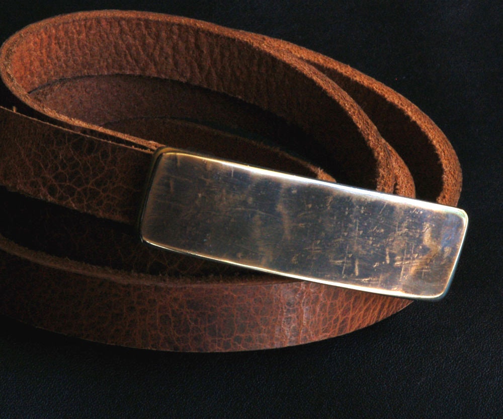 1" Belt and Buckle Set Narrow INTERCHANGEABLE Ladies Belt & Hand Forged Buckle Set Canadian Made Unisex Gift Belt has Snaps, Dress Belt Set