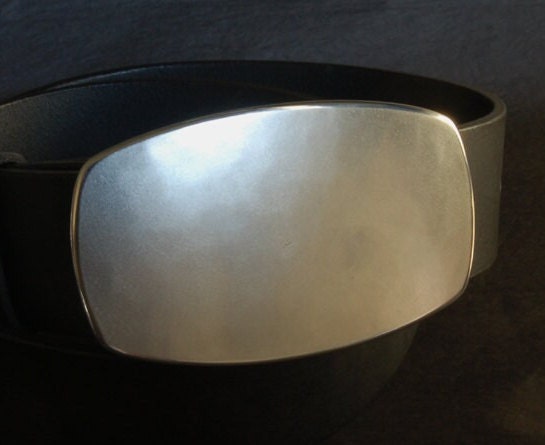 Silver Belt Buckle City Slicker Hand Forged Buckle Unisex Gift Buckle fits 1-1/2" Belt for Blue Jeans Western Belt Buckle UNISEX Rodeo Wear