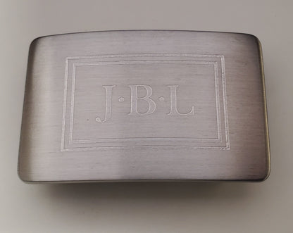 SALE, Buckle 50 Dollars If Any Of These Monogrammed BUCKLES Have Your Initials, Gifts for Him or Her, Personalized Buckle, Stocking Stuffer