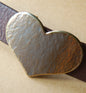 Bronze Heart Buckle