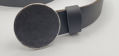 Round Belt & Buckle Hypoallergenic Buckle and Belt Gift for Her Stainless Steel Buckle Dress Buckle or Blue Jean Buckle and Belt