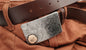Your Monogram Buckle & Belt "Your Initial" Keepsake Father's Day Gift Hypoallergenic Unisex Buckle and 1-1/2" Leather Belt