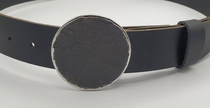 Round Belt & Buckle Hypoallergenic Buckle and Belt Gift for Her Stainless Steel Buckle Dress Buckle or Blue Jean Buckle and Belt