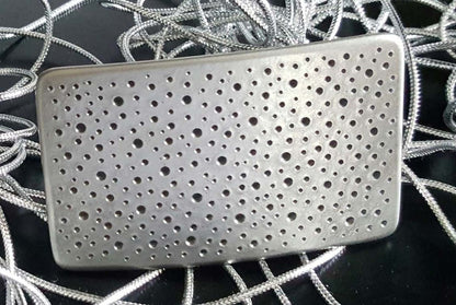 Stingray Belt Buckle Confetti Buckle Polka Dot Buckle for 1.5" Wide Belt for Blue Jeans Designed by Robert Aucoin Jean Buckle