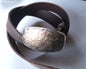 Belt & Buckle, Hand Forged, Bronze Buckle, Stainless Steel, Bronze Anniversary Jean Buckle for 1.5" Belt with Gift Bag, Choose Belt Colour