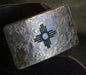 Zia Belt Buckle For Jeans New Mexico Buckle Etched Buckle Hand Forged Buckle Zia Buckle Zia Belt Buckle fits 1.5" Leather Belt for Jeans