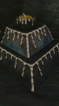 Display Stand, Bronze & Black Metal Pedistal, Candle Holder Display, Jewelry Display, Candle Display, Mantle Centerpiece, Bronze Drizzle