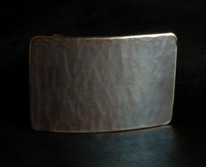 2" Buckle with Two Prongs Hand Forged Belt Buckle Hypoallergenic 2 Inch Belt Buckle Custom Buckles Stainless Steel Two Prong Buckle