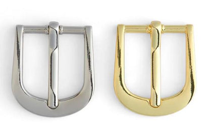Skinny Belt & Buckle (Silver or Gold) 3/4" Wide Narrow Belt and Buckle for Ladies, Kids Belt and Buckle Choose from five leather colours