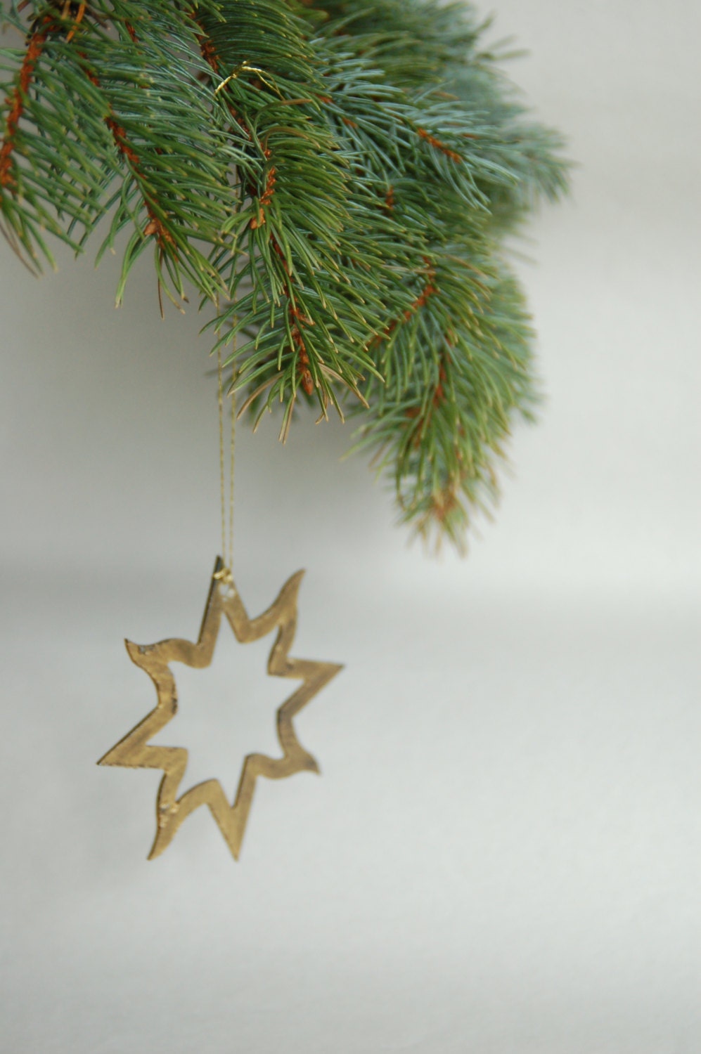 Baby's First Ornament Tree Ornament Metal Stars Hand Painted Stars with String for Hanging Gift Bags Housewarming Gift Window Display