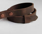 Women's Narrow 7/8" Belt INTERCHANGEABLE Belt Custom Cut Variety of Colours Unisex Gift Snap Belt Gift for Her Narrow Dress Belt