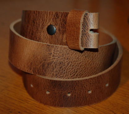 JEAN Belt with SNAPS, Unisex Belt, Custom Cut Leather Belts, Brown Belt, Black Belt, Fawn Belt, Distressed Belt, Mahogany Belt, Unisex Gifts