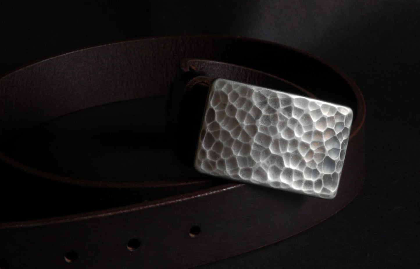 Belt and Buckle for Golf Wear, Golf Classic Ball Buckle & Belt SET, Hypoallergenic Buckle, Hand Forged Solid Stainless Steel with 1.5" Belt