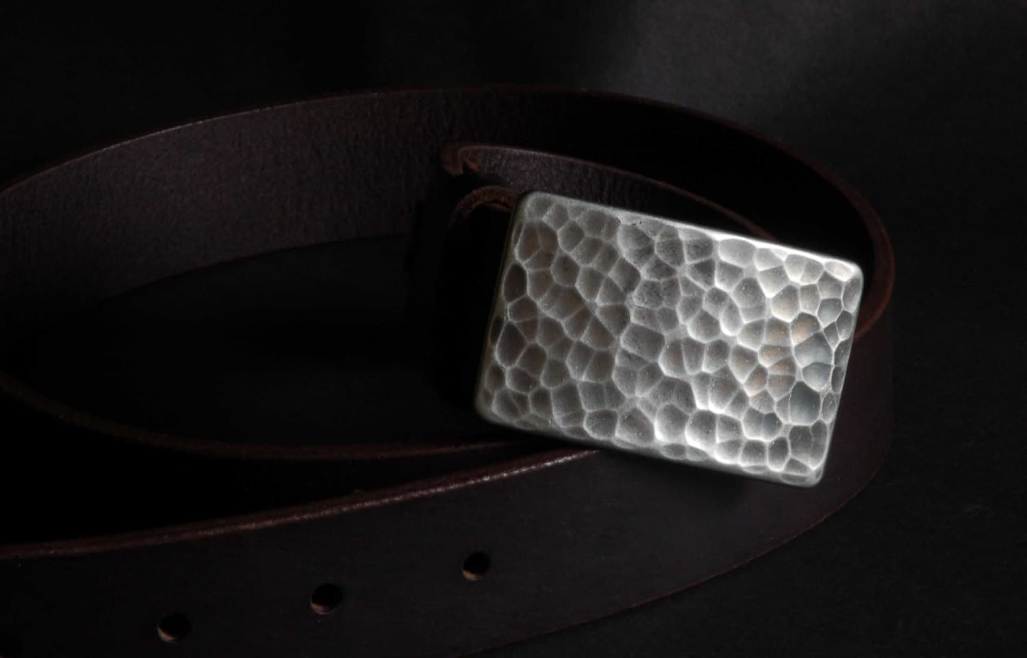 Belt and Buckle for Golf Wear, Golf Classic Ball Buckle & Belt SET, Hypoallergenic Buckle, Hand Forged Solid Stainless Steel with 1.5" Belt