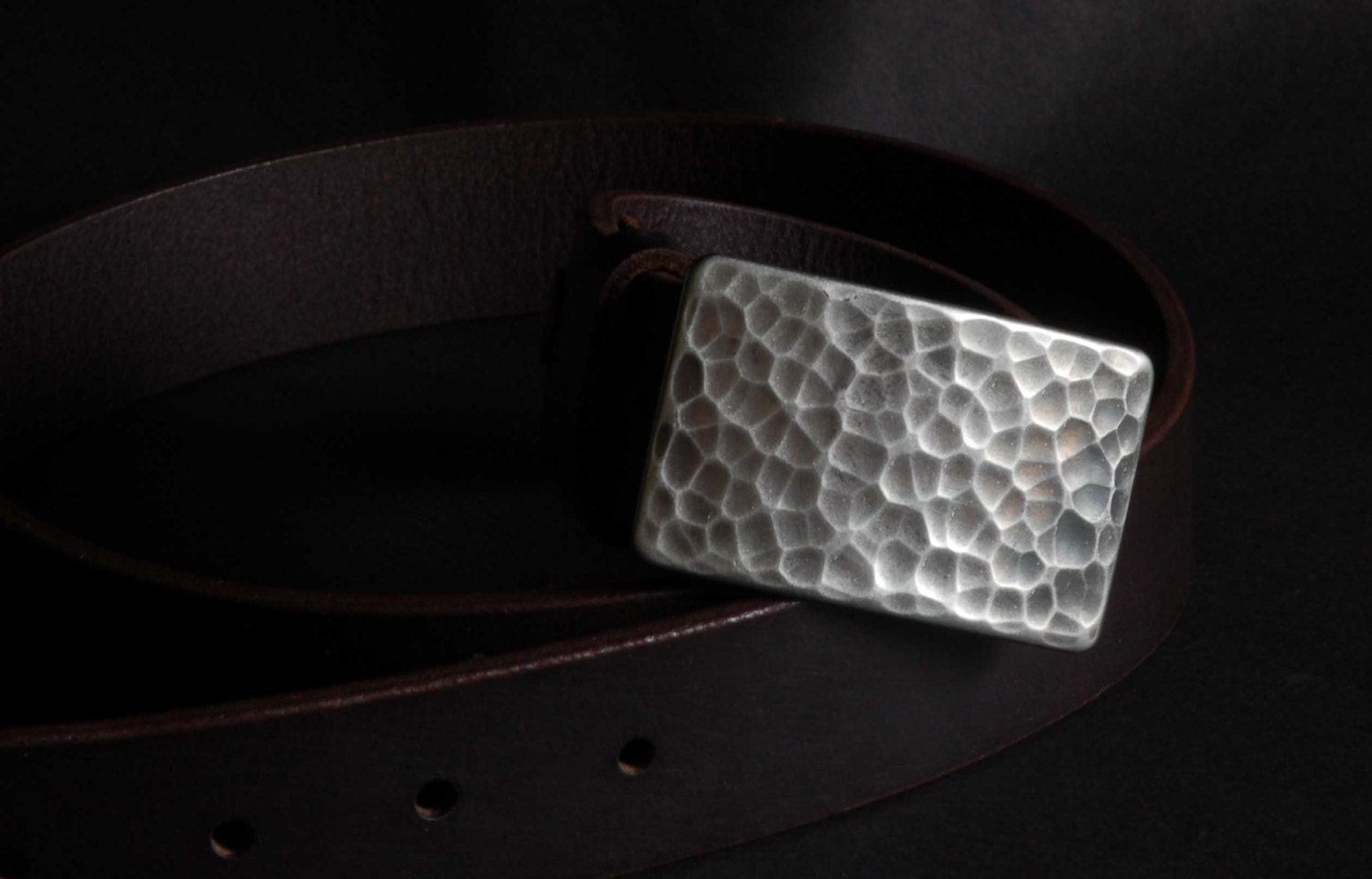 Belt and Buckle for Golf Wear, Golf Classic Ball Buckle & Belt SET, Hypoallergenic Buckle, Hand Forged Solid Stainless Steel with 1.5" Belt