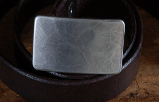 Belt & Buckle, Buckle fits 1-1/4" Belt, Choose from 5 Belt Colours, Unisex Gifts, Hypoallergenic Buckle, Men's Belt and Buckle Set for Suits