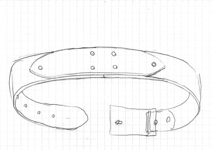 OVERSIZED Leather Belts Custom Belt,Waist Sizes 50" or More, Made to Measure. Reinforced Belt Design for Jeans and Motorcycle, Custom Cut