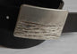 Belt and Buckle Canadian Landscape Silver or Bronze Forged Artisan Signed Stainless Steel Buckle Hypoallergenic For 1.5" Wide Belt for Jeans
