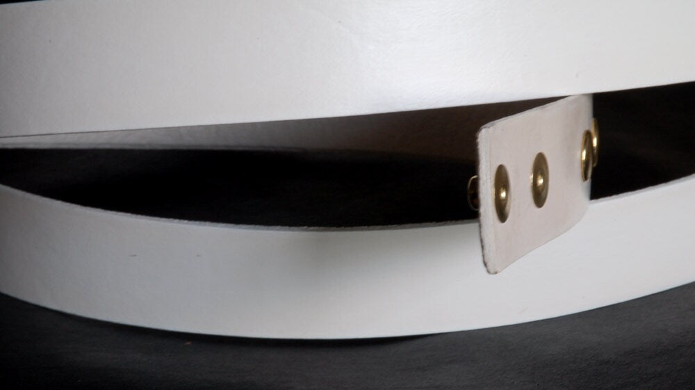 Hand Dyed Leather Belt Variety of Colors Belts with Snaps Coloured Belts Belt for Jeans Belt for Suit Belt for Golf Belt & Buckle Set