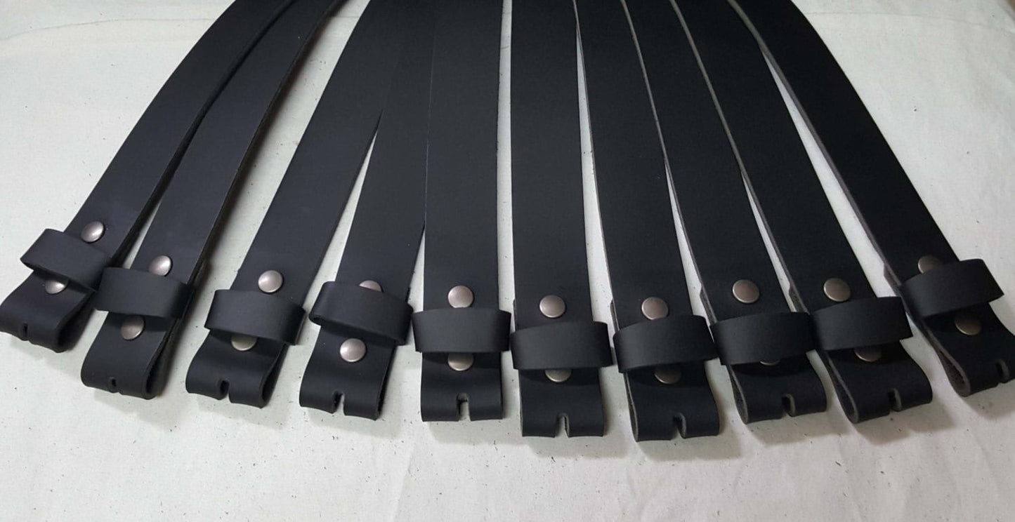Belts Leather Snap Belts for Suit Jean Belts Custom Cut Belts Five Belt Colour Choices Boyfriend Gift Leather Snap Belt 1.5" or 1.25"