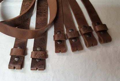 Mahogany Leather Belt Custom Cut Groomsmen Wedding Belts for Suits or Jeans Made to Measure Unisex Leather Interchangeable Snap Belts
