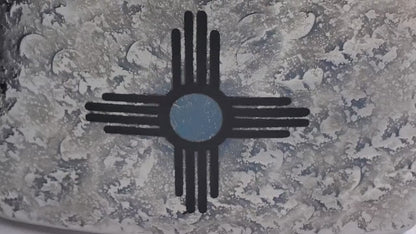 Zia Belt Buckle Etched Jean Buckle Hand Forged Buckle New Mexico Buckle Zia Buckle Unisex Accessory, Buckle fits 1.5" Leather Belt for Jeans
