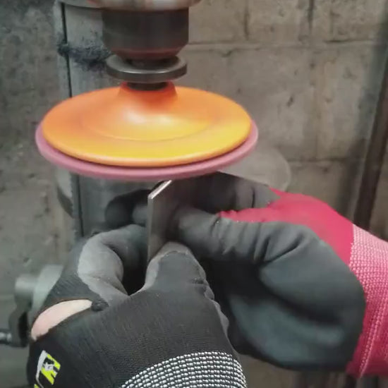 Blue Jean Belt Buckle Set, Architectural Series, Silver & Blue Buckle, Hand Forged Stainless Steel Buckle For 1-1/2" Leather Belt with Snaps